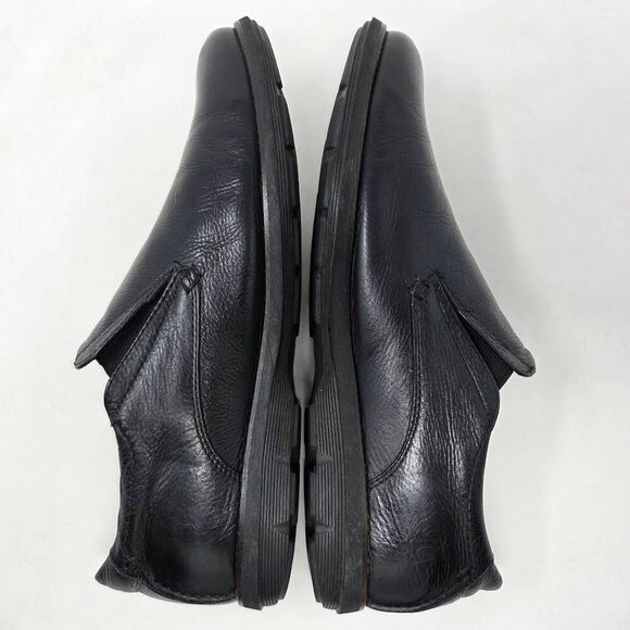AMERICAN CLASSICS BY DE LA RENTIS SHOES MENS 13 M COMFORT LOAFER BLACK LEATHER - Picture 7 of 9